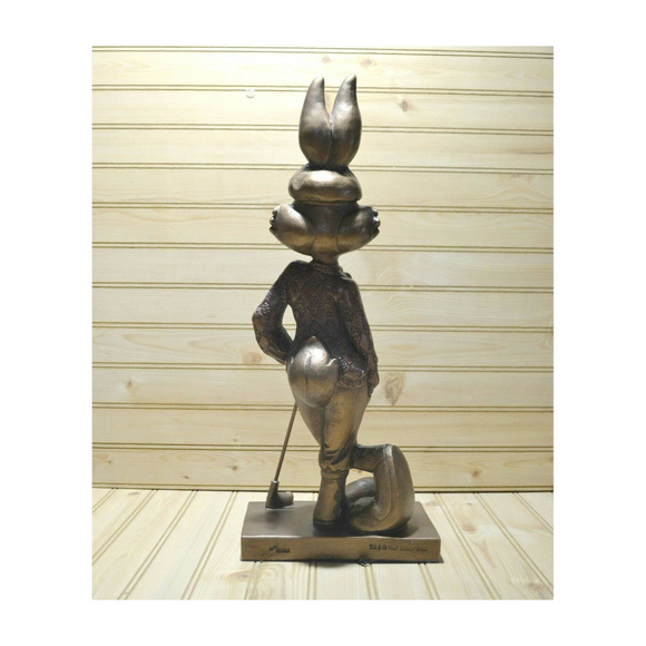Pro Bugs Bunny 1997 Austin Golf Statue 18” Warner - Picture 6 of 8